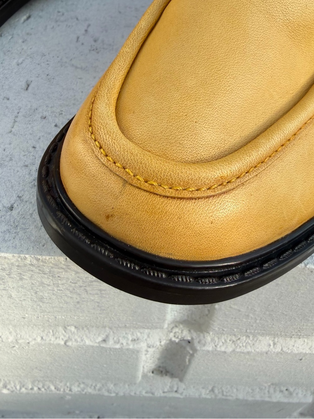 Cole Haan Pinch Maine Classic Penny Leather Loafer Yellow Women 9B - Picture 16 of 16